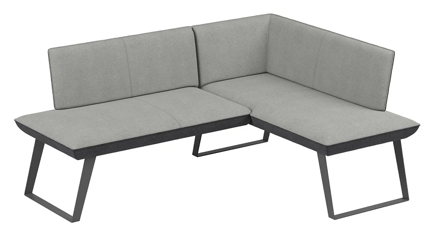 Диван кухон. Cosmo 178-140 R silver/grey