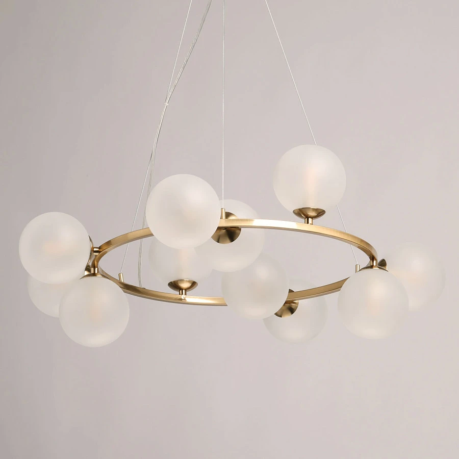 Люстра подвесная DeMarkt Оливия 306015311 - фото 5