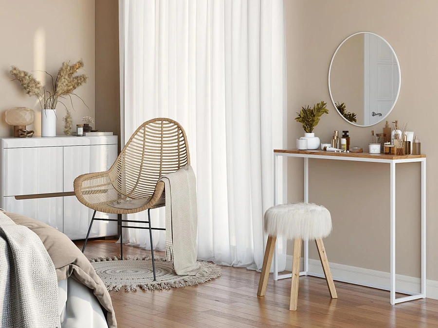 Стол консольный Мальборк Дуб /белый - фото 4