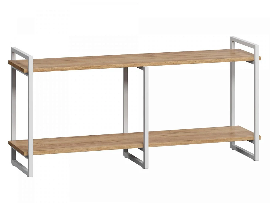 ТВ-тумба Мальборк 2 Дуб с белым основанием лофт