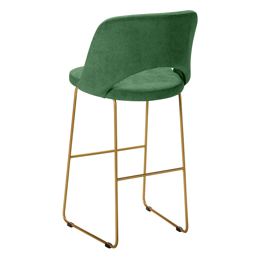 Кресло Бар. Lars зелёный/Линк золото - фото 3