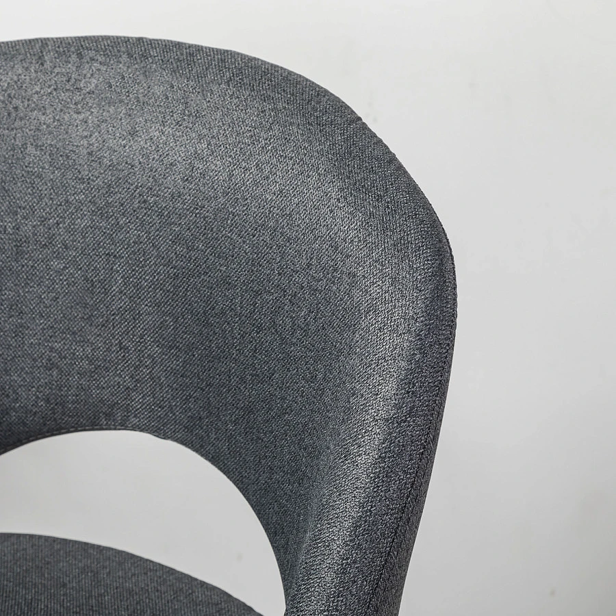 Кресло полубар Lars тёмно-серый/Линк золото - фото 13