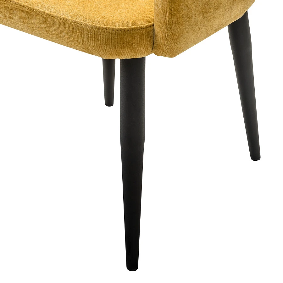 Кресло Ledger желтый/черный - фото 4