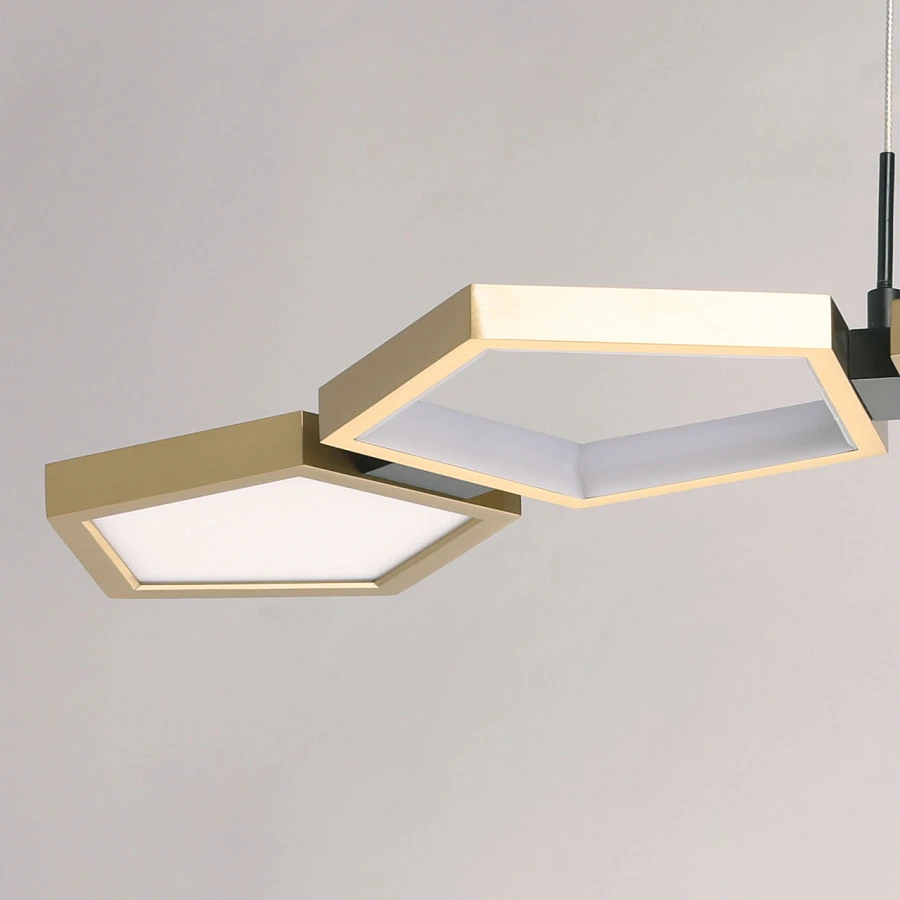 Подвесной светильник DeMarkt Пазл 719010406 - фото 3