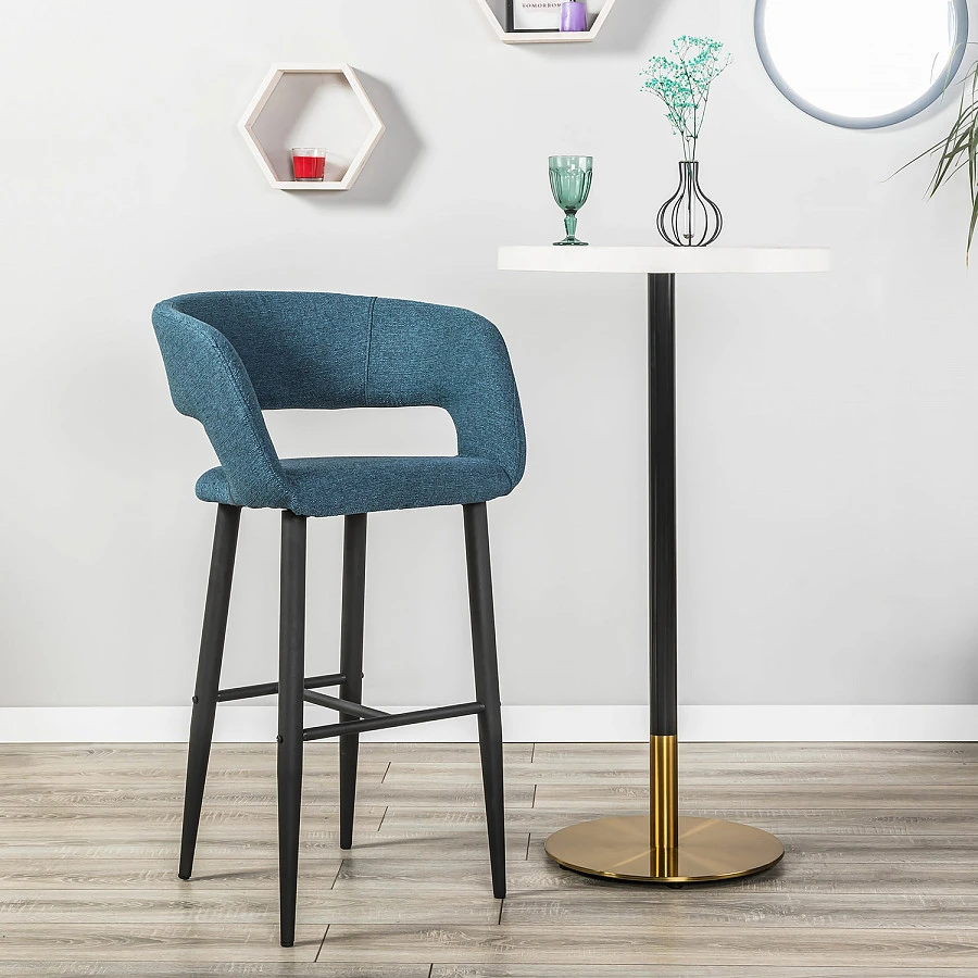 Кресло Бар.Hugs синий/черный - фото 7