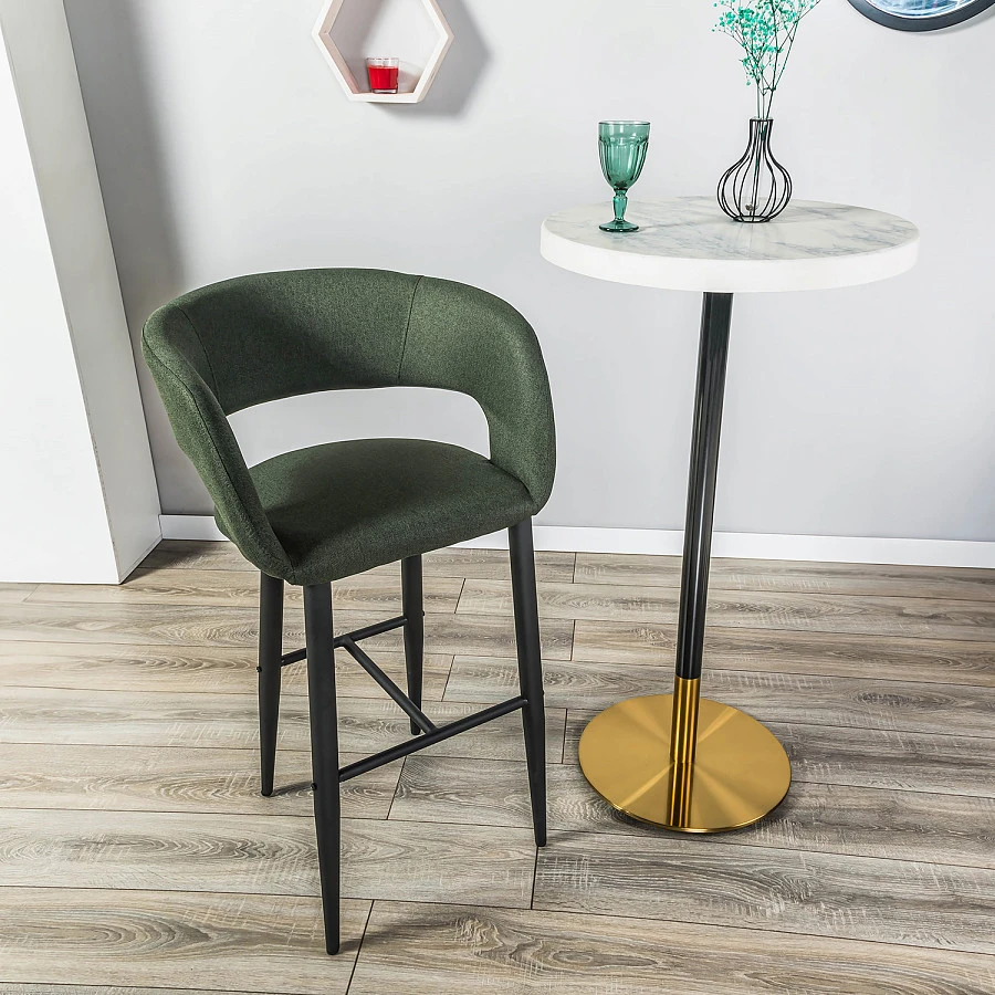 Кресло Бар.Hugs тёмно-зеленый/черный - фото 8