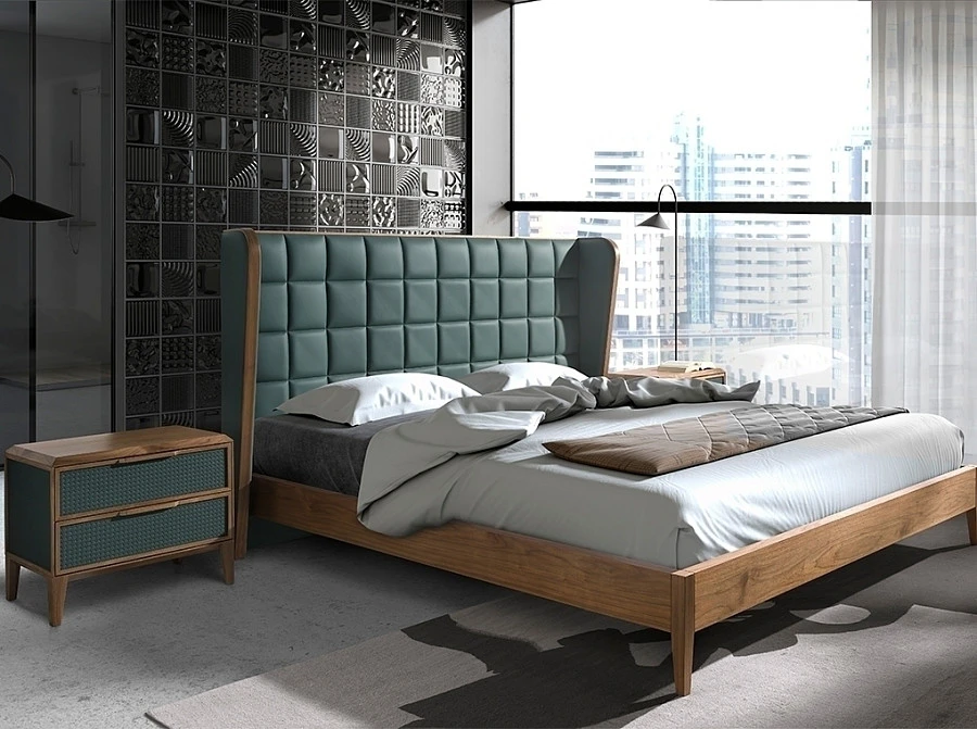 Тумба прикр.7149/CP2305-H тм.-зел./пласт.орех - фото 6