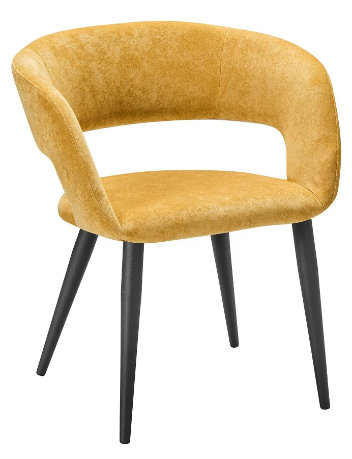 Стул Hugs желтый/черный