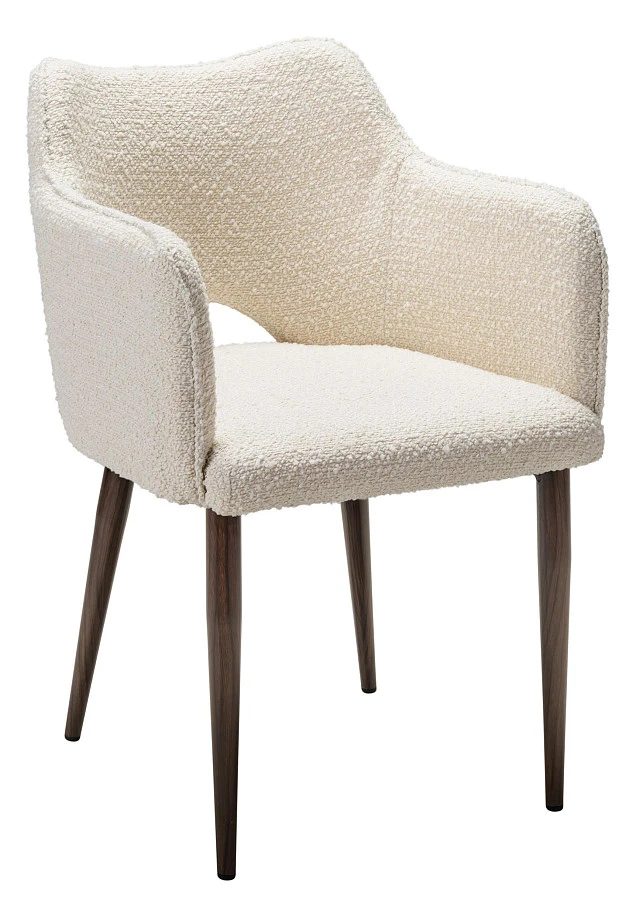 Стул Ralf Vent бежевый/т.орех