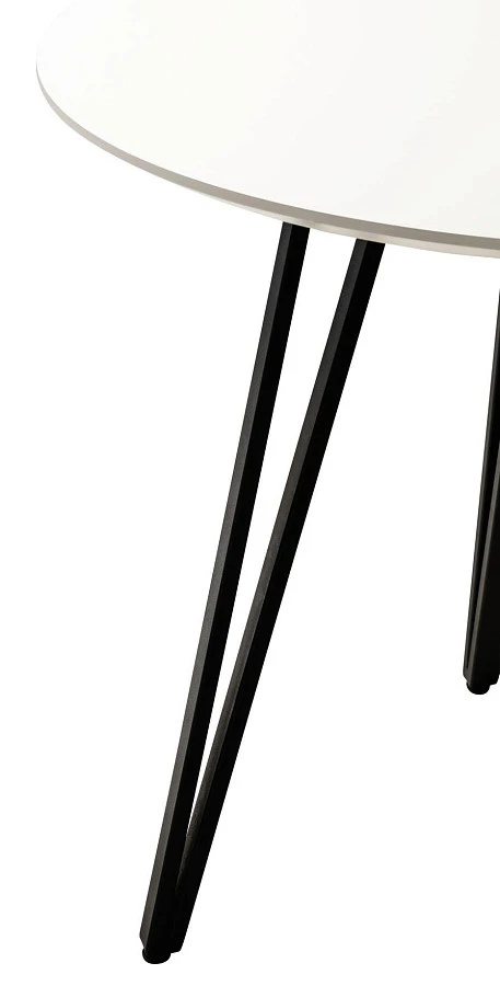 Стол Диего d860 белый со скосом - фото 5