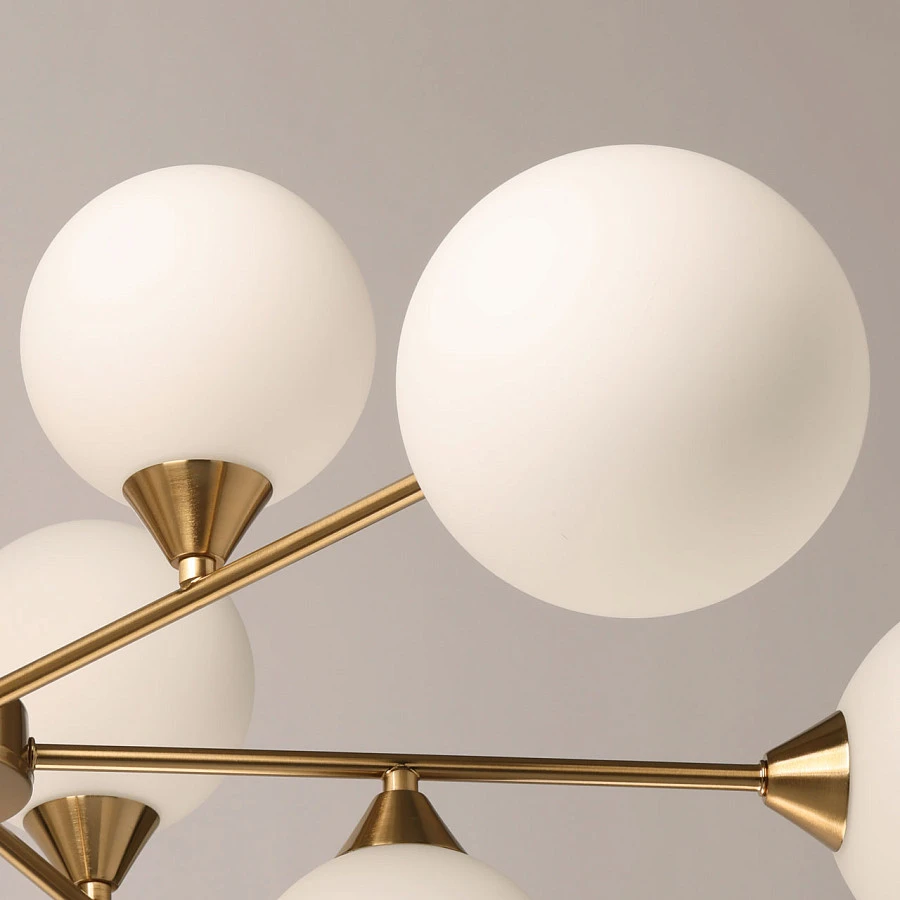 Люстра подвесная DeMarkt Оливия 306015612 - фото 3