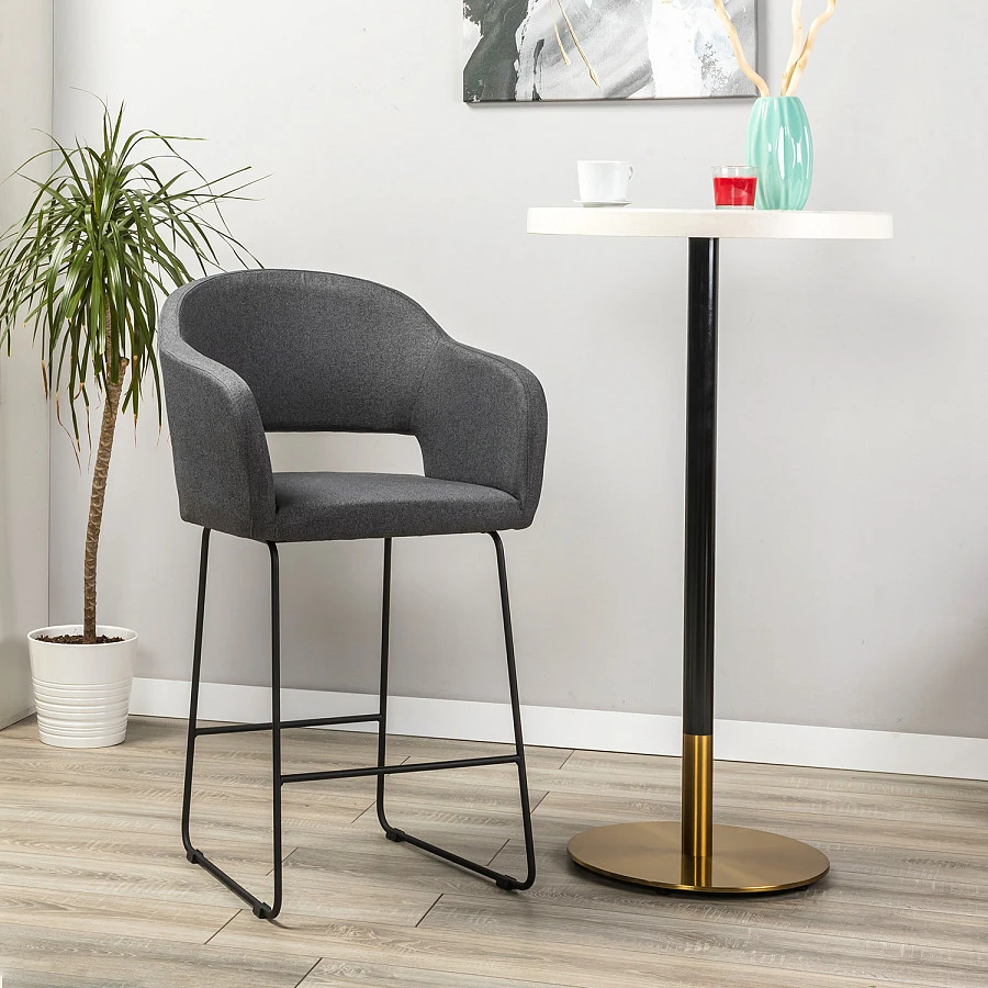 Кресло полубар Oscar тёмно-серый/Линк - фото 6