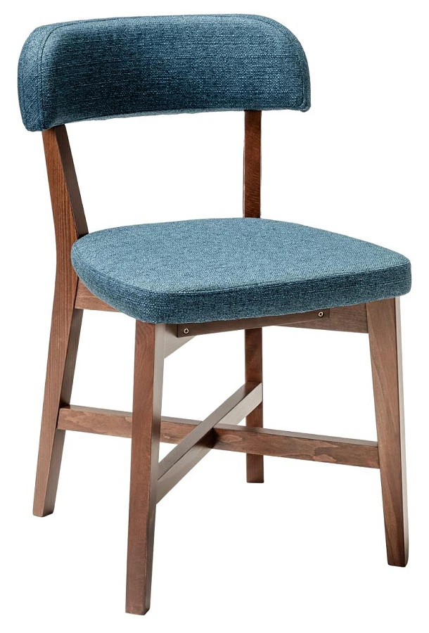 Стул Frank Pro БлюАрт/Темный орех