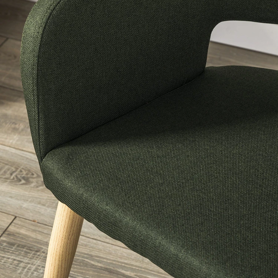 Стул Oscar тёмно-зеленый/нат.дуб - фото 14