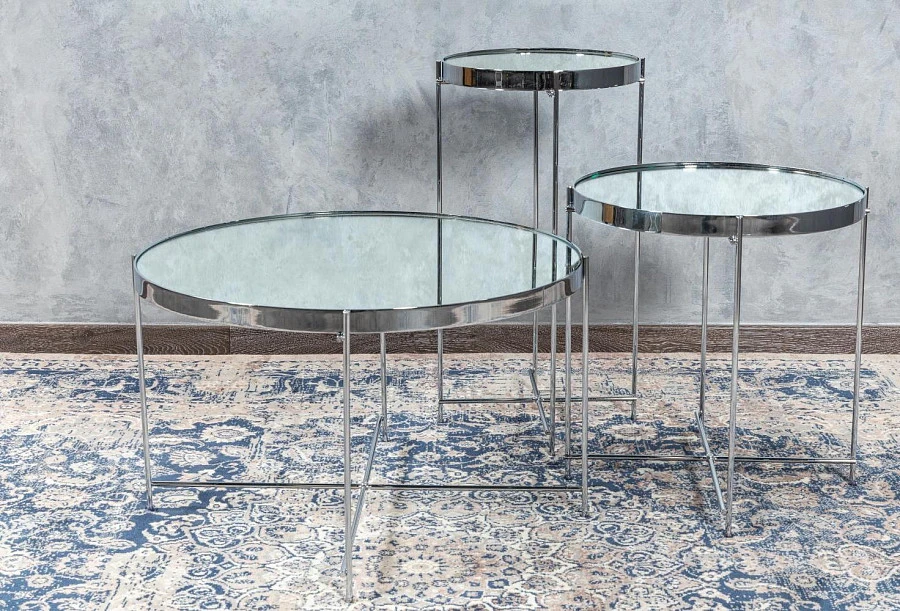 Приставной столик Gatsby S Silver - фото 6