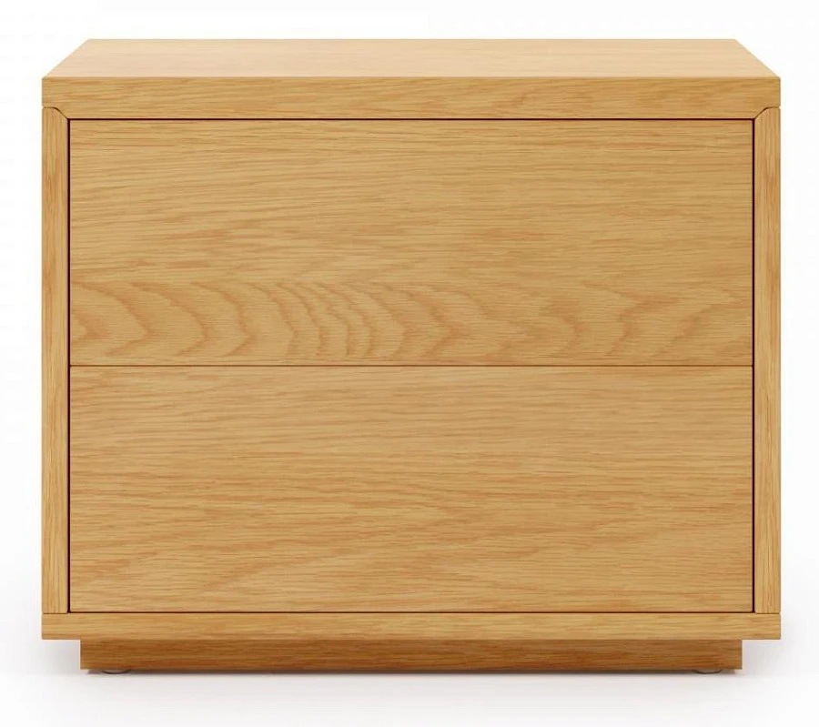 Прикроватная тумба Abilen шпон дуба /белый лак - фото 7