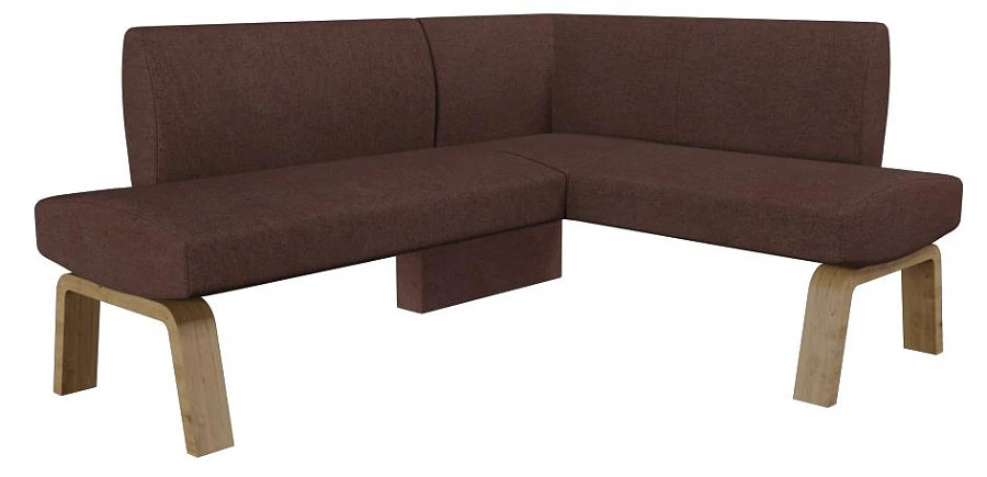 Диван кухон. Pride 178-140 R coffe 1820*1440*830