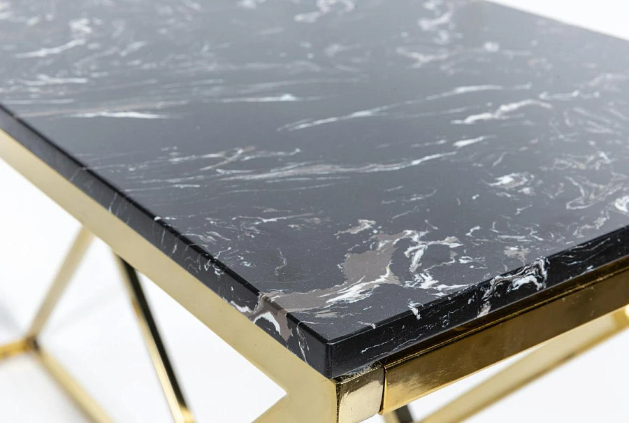 Консоль Triangles Gold 0.74x1.2x0.35м - фото 5