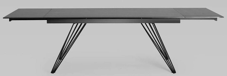 Стол обед. Пандора раскл. 180-280*90 керам.темн. - фото 4