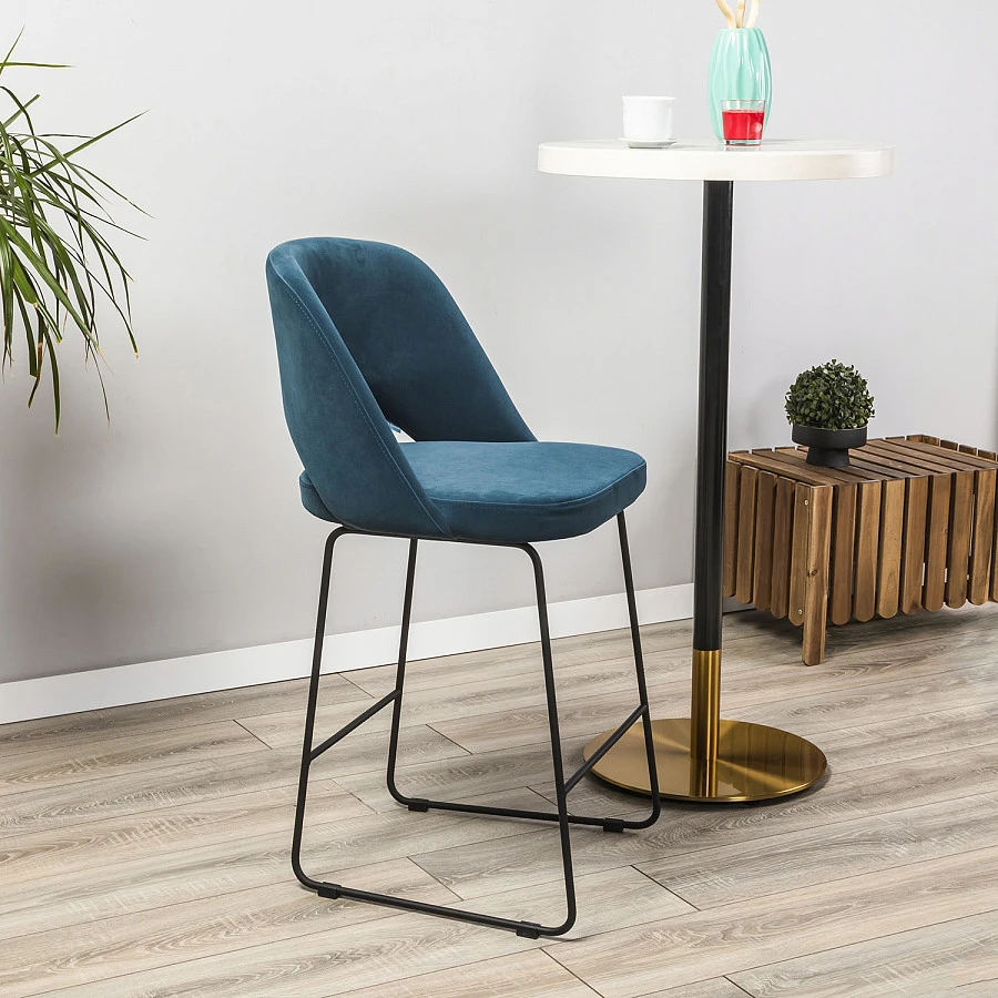 Кресло полубар Lars Diag blue/Линк - фото 9