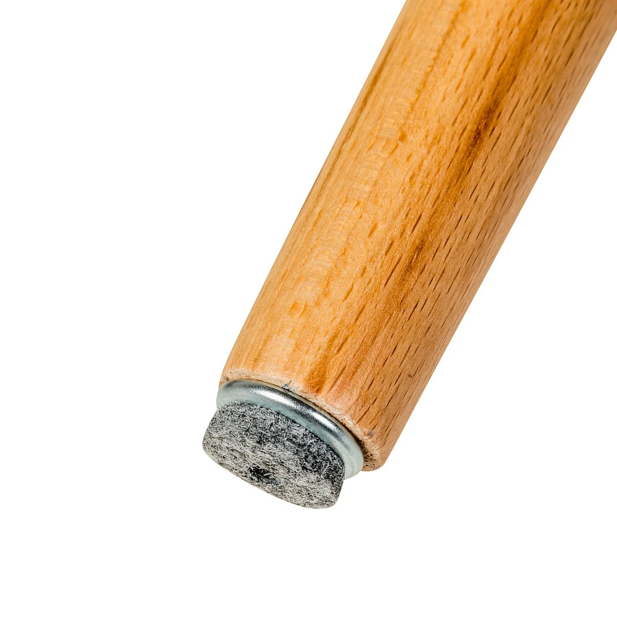 Кресло Хайбэк желтый/нат.бук - фото 9