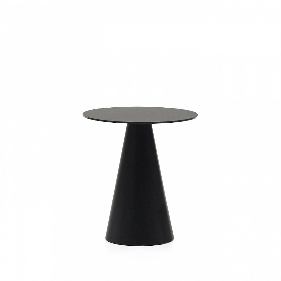 Приставной стол Wilshire/стекло металл Ø50см - фото 2