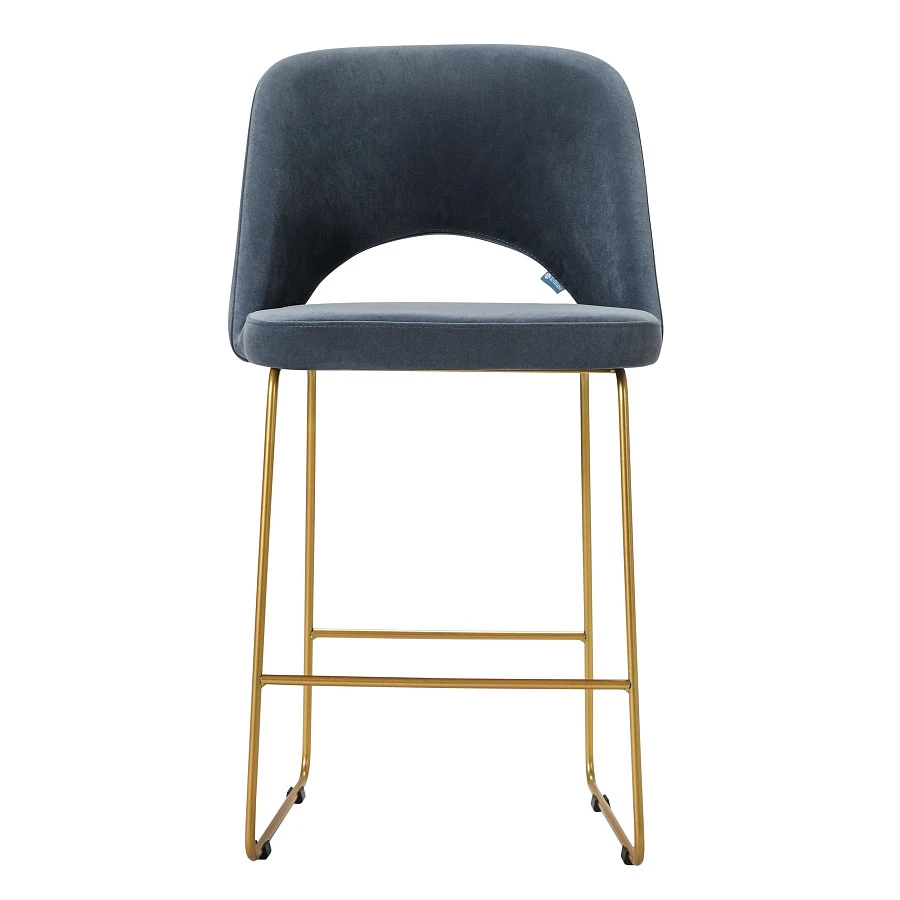 Кресло полубар Lars Diag grey/Линк золото - фото 2