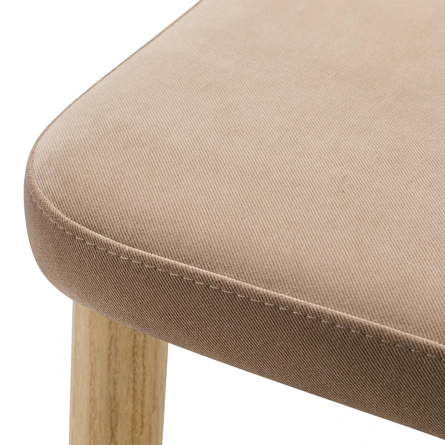 Стул Ledger Diag beige/нат.дуб - фото 6