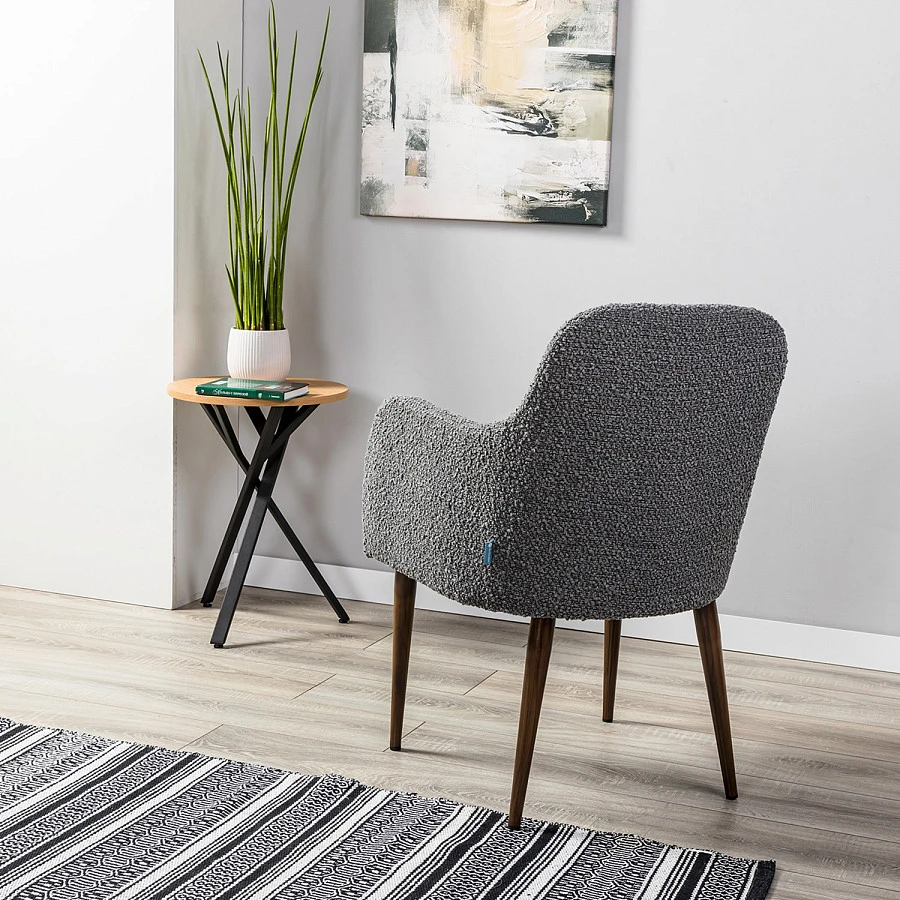 Стул Olaf темно-серый/т.орех - фото 11