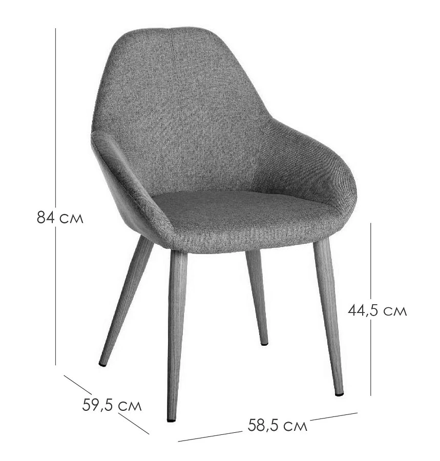 Стул Kent Кор/ТОрех - фото 2