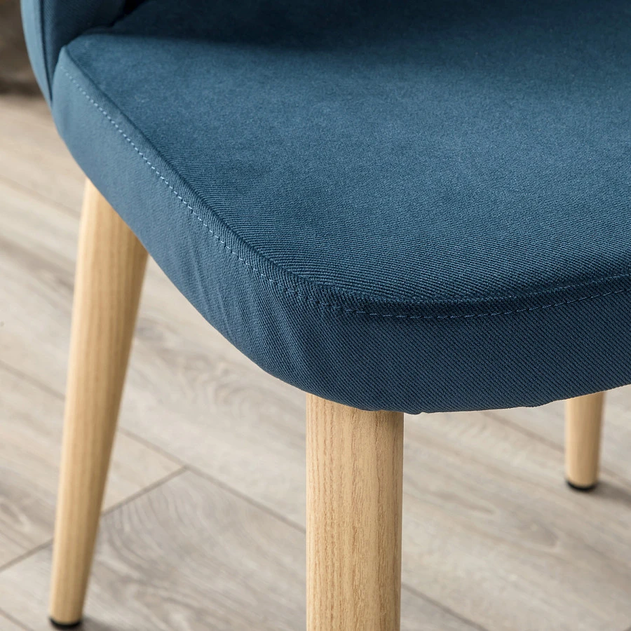 Стул Ledger Diag blue/нат.дуб - фото 9