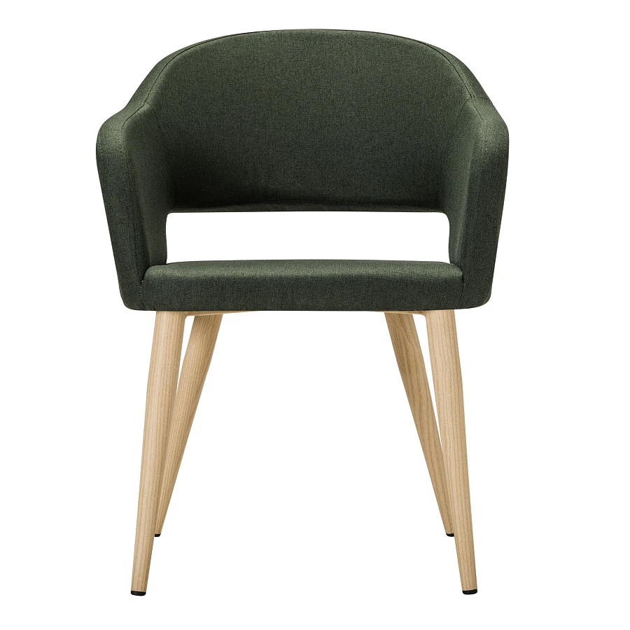 Стул Oscar тёмно-зеленый/нат.дуб - фото 3