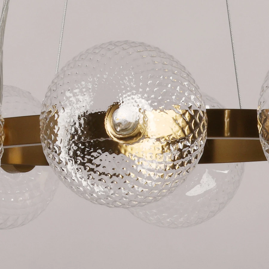 Люстра подвесная DeMarkt Оливия 306014908 - фото 3