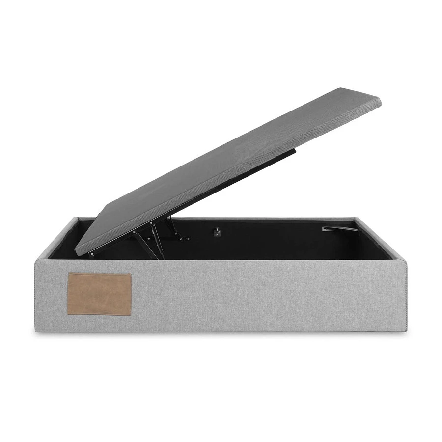 Кровать Matters c ящиком для хранения 90x190 серая - фото 5