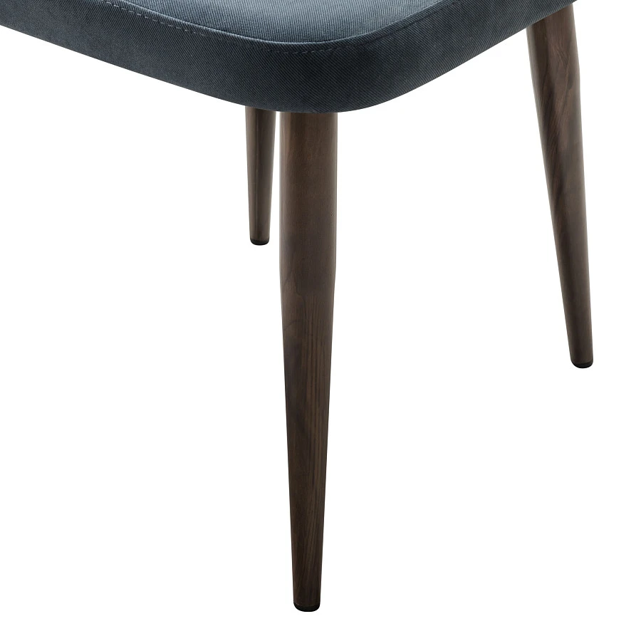 Стул Ledger Diag grey/т. орех - фото 6