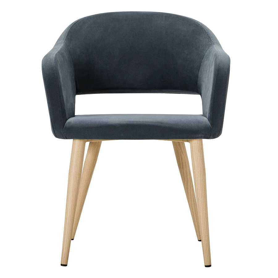 Стул Oscar Diag grey/нат.дуб - фото 3