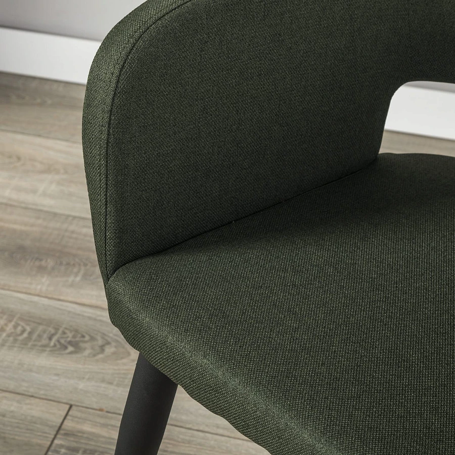 Стул Oscar тёмно-зеленый/черный - фото 14
