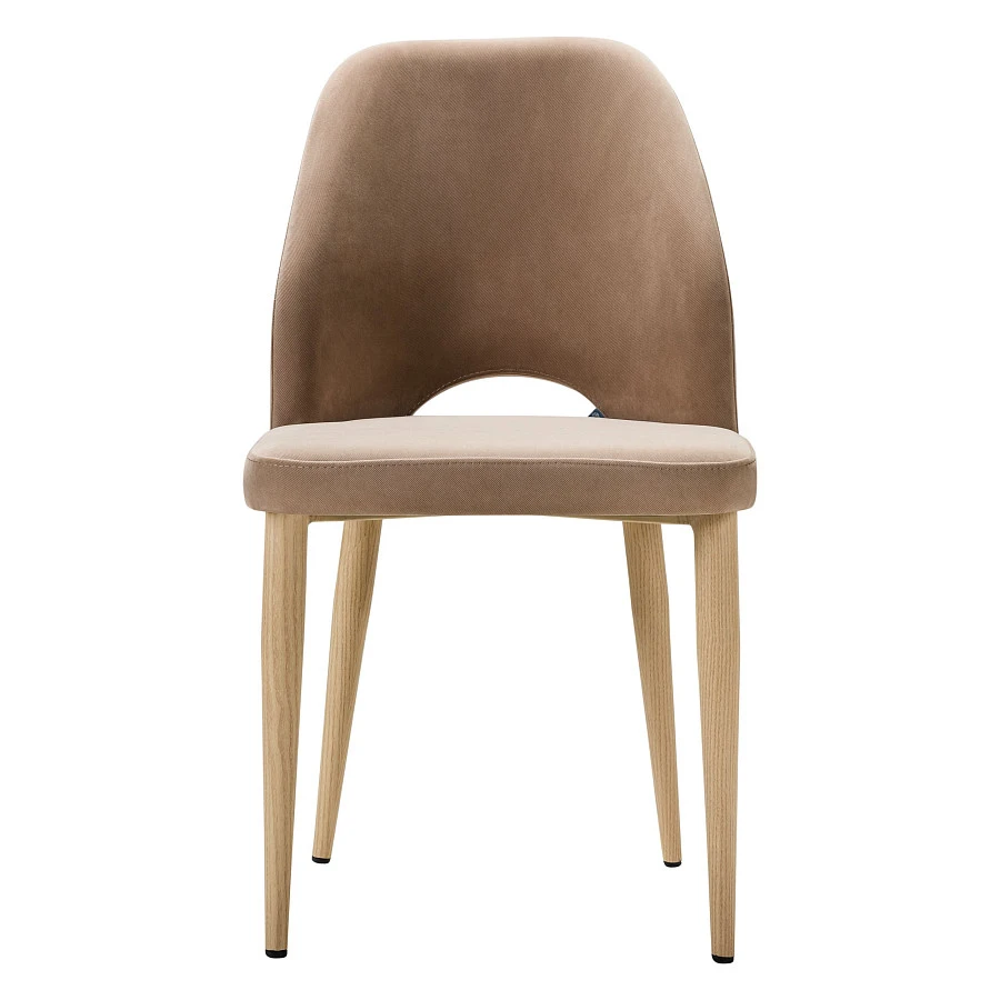 Стул Ledger Diag beige/нат.дуб - фото 2