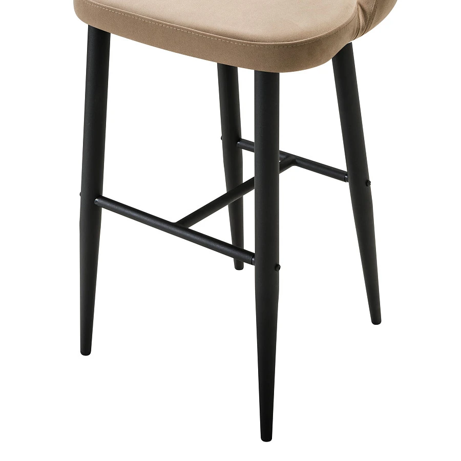 Кресло Бар.Lars Diag beige/черный - фото 5