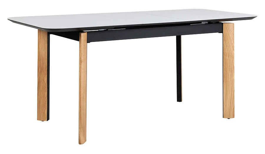 Стол раскл. Combi Glass 140-180 Automatic Natur/Light matte glass - фото 9