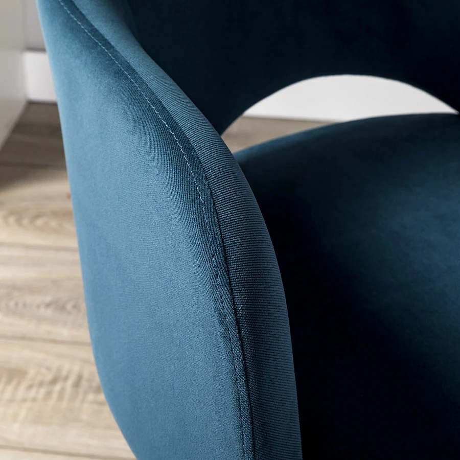 Кресло Ledger Diag blue/черный - фото 11