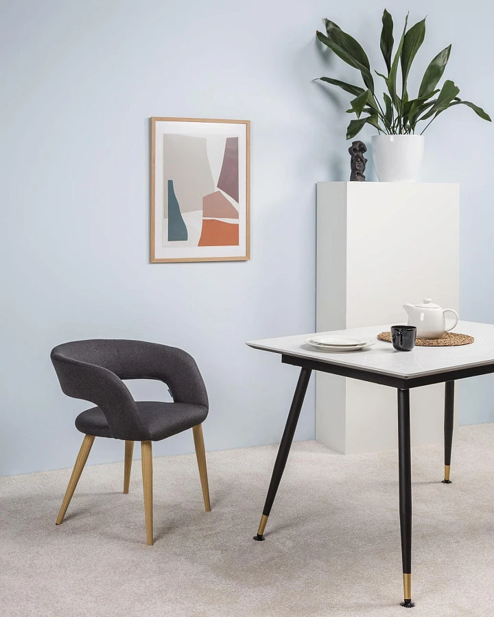 Кресло Hugs Тм.Сер/Натур. Дуб - фото 9