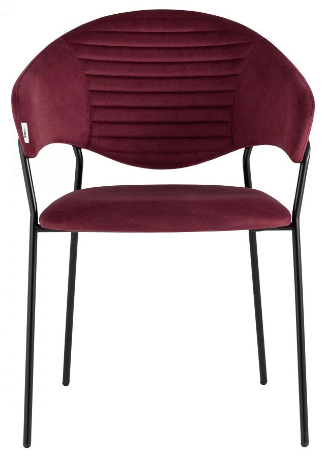 Стул Алексис велюр винный - фото 2