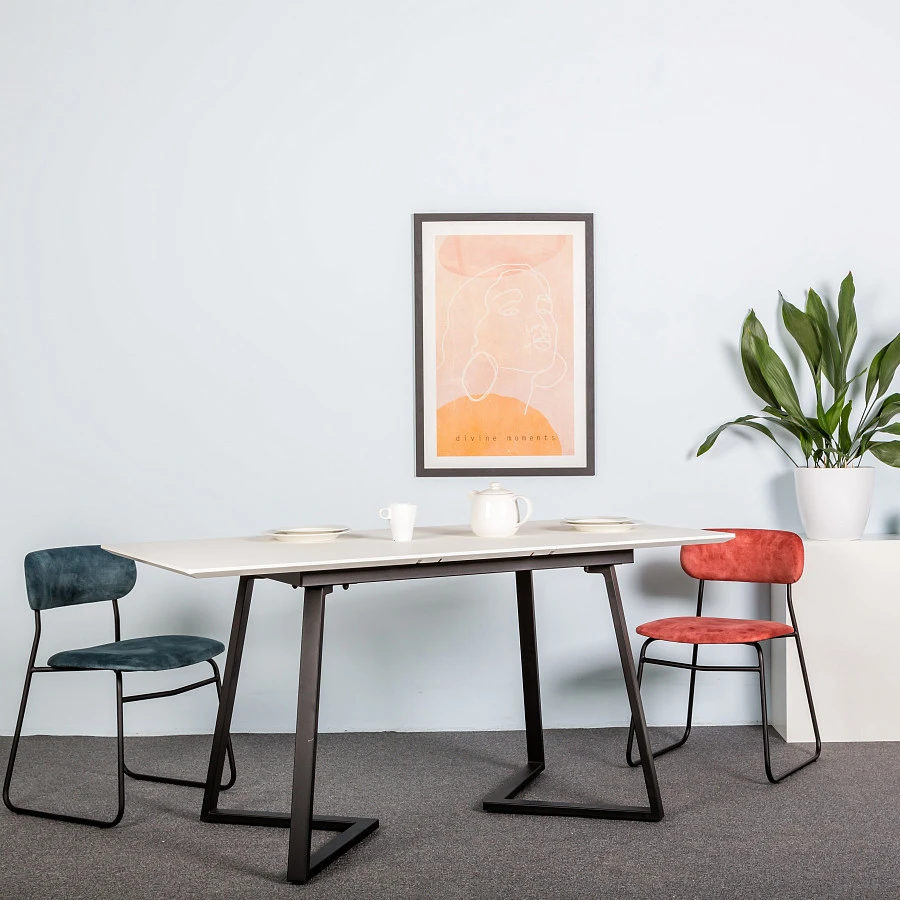 Стол Роналдо раздвиж. 120-160 Белый - фото 7