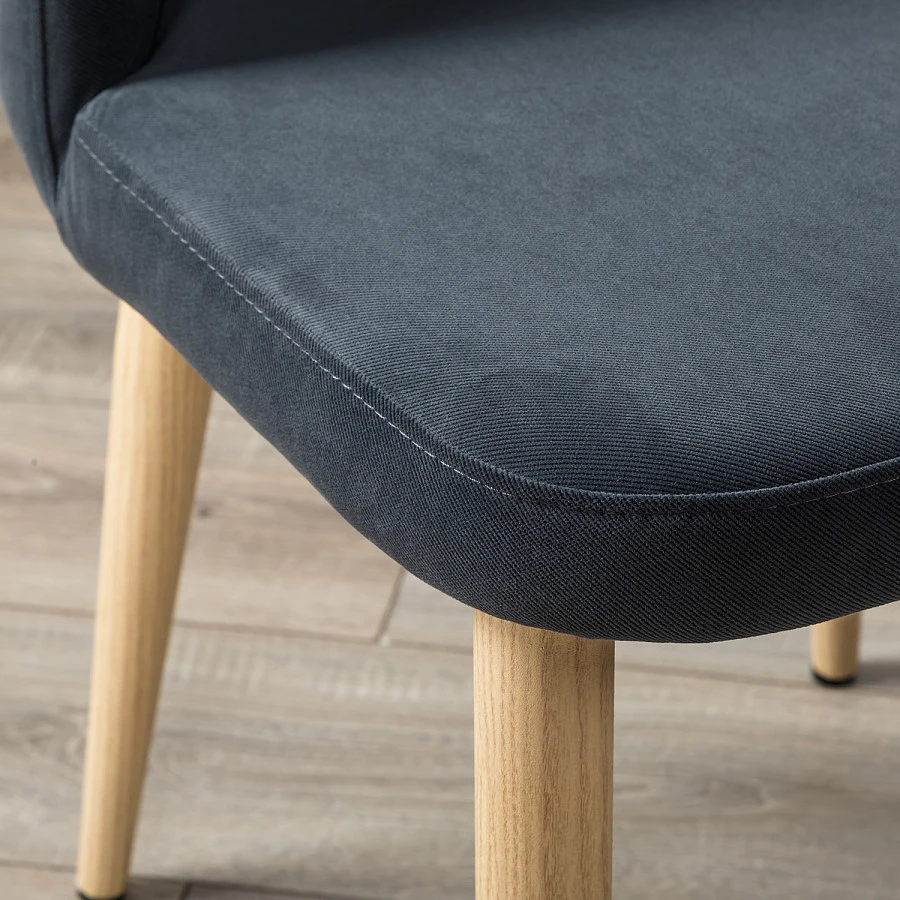 Стул Ledger Diag grey/нат.дуб - фото 10