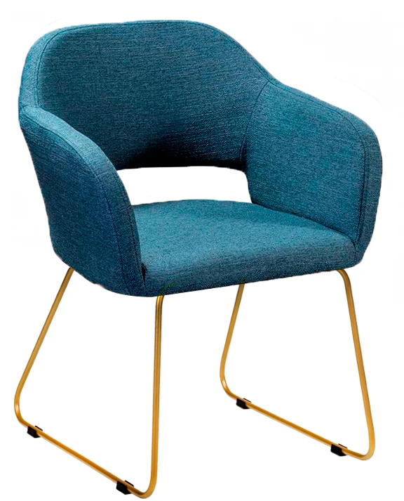 Кресло Oscar БлюАрт/ЛинкЗолот