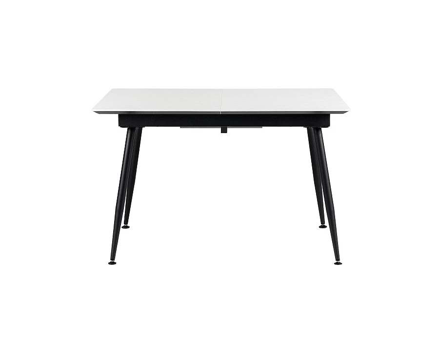 Стол Месси раздвиж. 120-160 Светлый мрамор/Бабочка - фото 2