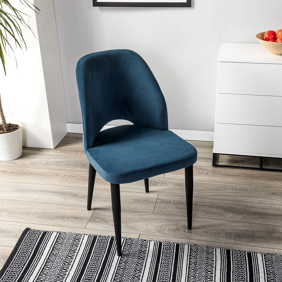 Стул Ledger Diag blue/черный - фото 9