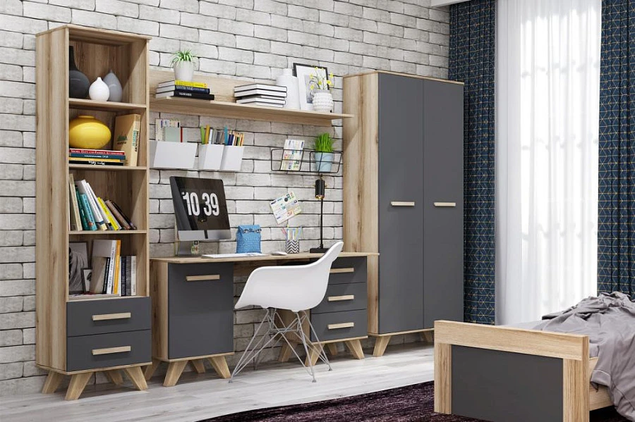 Шкаф-стеллаж Вега Скандинавия 450 - фото 3