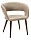 Стул Hugs beige/т.орех